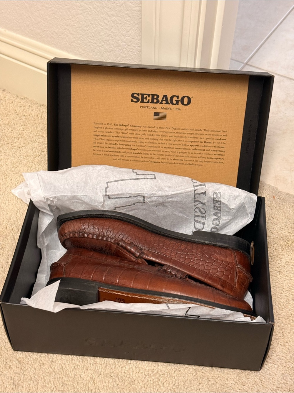 Sebago loafers